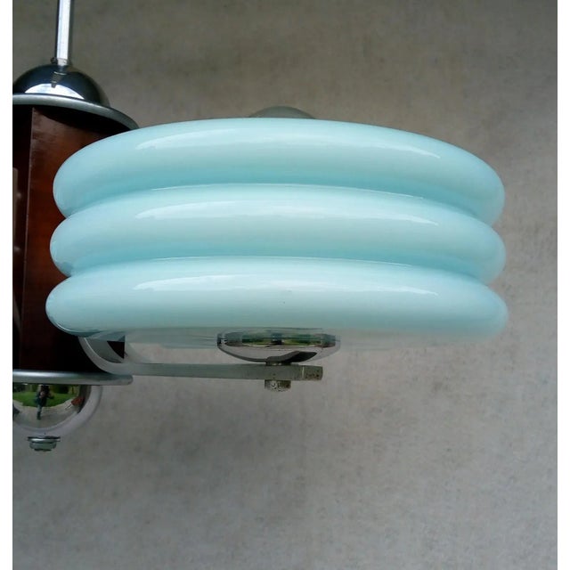 Metal Vintage Retro Chandelier For Sale - Image 7 of 16