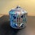 Ceramic Vintage Famille Rose Chinese Teapot For Sale - Image 7 of 9