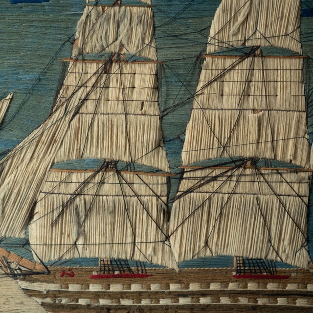 English Sailor's Woolwork ("Woolie") of h.m.s. Aboukir, C. 1860 For Sale - Image 10 of 18