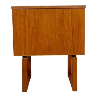 1960s Kai Kristiansen Teak Dry Bar Cabinet For Sale