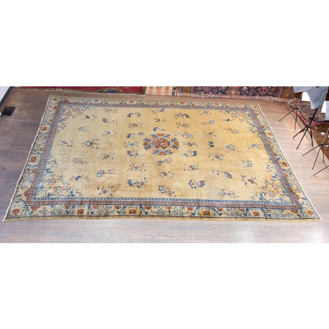 Early 20th Century Chinese Peking Rug For Sale - Image 14 of 15