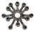 Mid 20th Century Classic Quistgaard Dansk Spider Candlestick For Sale