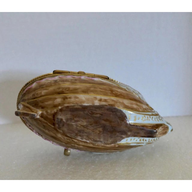 19th Century Meissen Porcelain Trinket Box For Sale - Image 4 of 12