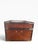 Handmade Attributed Maitland-Smith Chinoiserie Bamboo Trunk Chest With Hand-Painted Panels For Sale - Image 9 of 12