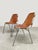 1970s Vintage Italian Les Arcs Chairs in Camel Leather by Charlotte Perriand for Dal Vera, 1970s, Set of 2 For Sale - Image 5 of 6