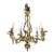 French Rococo Revival Gilt Bronze Nine-light Chandelier For Sale