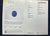 Gia Certified 4.15 Carat Oval Thai Sapphire & Diamond in Platinum Vintage Ring, Size 7 For Sale - Image 10 of 10
