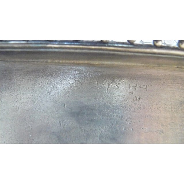 Metal Aesthetic Movement Derby Silver Co Quadruple Plate Basket For Sale - Image 7 of 13