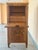 19th Century French Drop-Front Marquetry Oak Secretary Desk or Abattant For Sale - Image 4 of 10