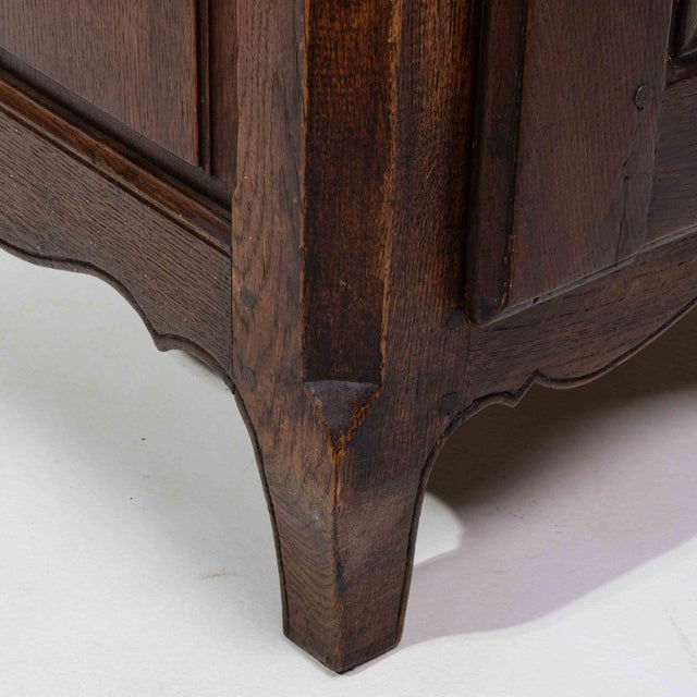 French Early 19th Century France Louis XV Brown Wood Storage Cabinets & Cupboards For Sale - Image 3 of 11