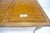 Chestnut and Cherry Country French Cabriole Leg 2x18" Leaves Dining Table MINT For Sale - Image 9 of 12