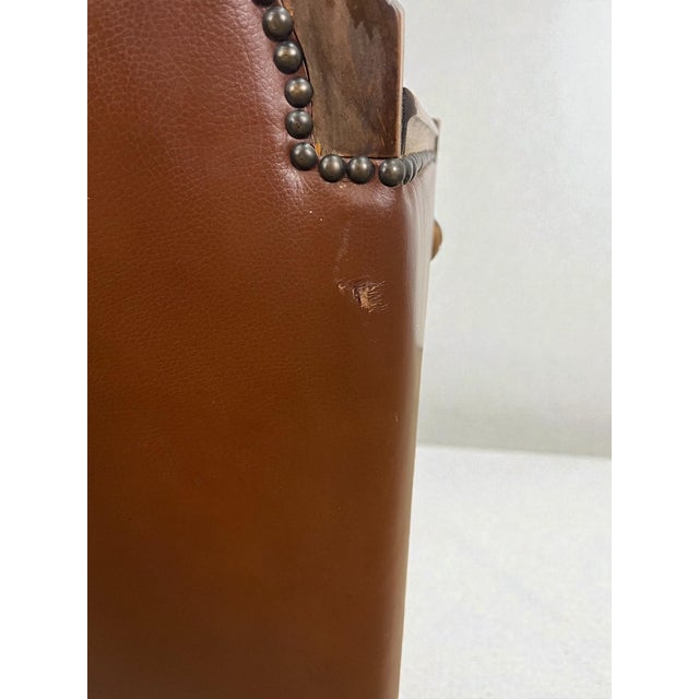 Baroque Chairs in Leather, 1940s, Set of 2 For Sale - Image 12 of 13