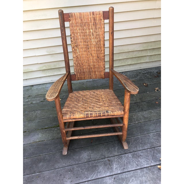 P & P Company Carolina MidCentury “Kennedy” Rocker Chairish