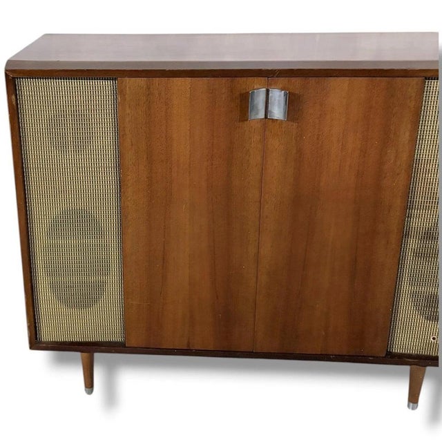 Mid-Century Modern Radiogram Cabinet in Wood from Murphy For Sale - Image 5 of 10