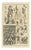 Montfaucon, Archers, Slingers and Barbarian Warriors from Trajans Column, 1722, Engraving For Sale