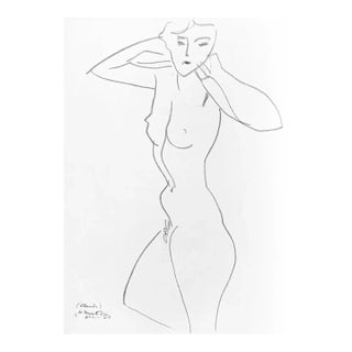 Matisse Lithograph Dm0346 Derriere Le Miroir 1952 For Sale