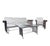 1960s Russell Woodard Sculptura Pool Side Dining Table H& 4 Chairs, Attributed For Sale - Image 5 of 10