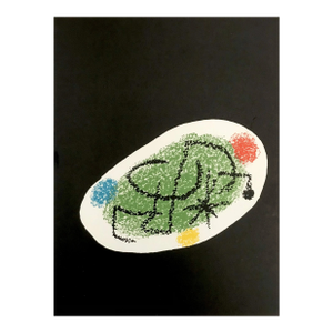 1968 Joan Miro Original Lithograph 3 XXe Siele