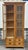 Pine Glazed Bookcase or Storage Cupboard With Four Drawers For Sale - Image 10 of 17