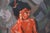 Natalia Vypritskaia, Study of a Red Nude, Oil on Canvas For Sale - Image 4 of 7