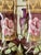 Glass Pair of Antique Mont Joye Legras Amethyst Art Glass Vases For Sale - Image 7 of 8