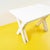 This table, with its minimalist design, stands out for its clean lines and simple form. The frame is made entirely of...