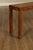 Late 20th Century Henredon Artefacts Campaign Style Oak Console Table For Sale - Image 5 of 18