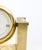 Gold Tiffany & Co. Gilt Bronze Rectangular Desk Clock/ Adjustable Tilting Mechanism For Sale - Image 8 of 9