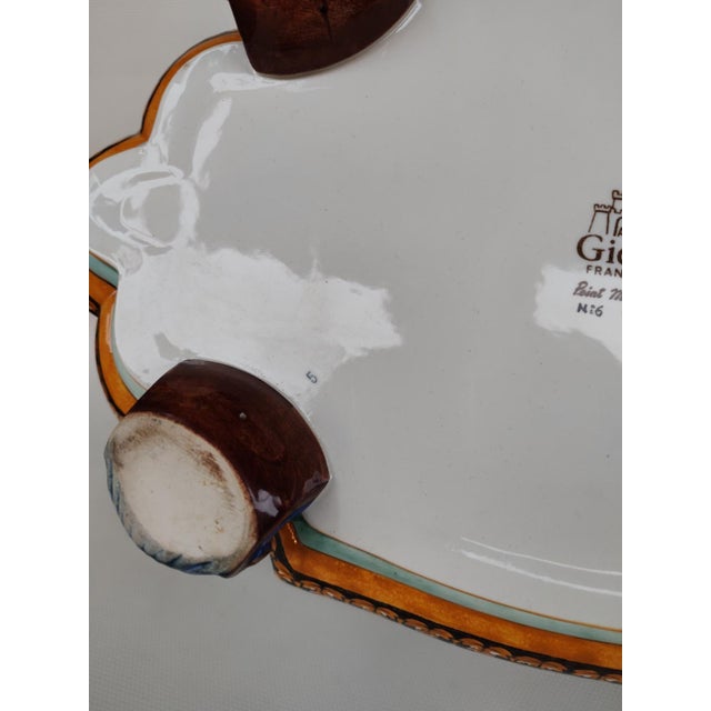 Earthenware Planter from Gien, 1970s For Sale - Image 9 of 14