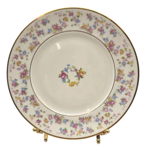 Lamberton Reverie Floral Salad Plates, Set of Twelve