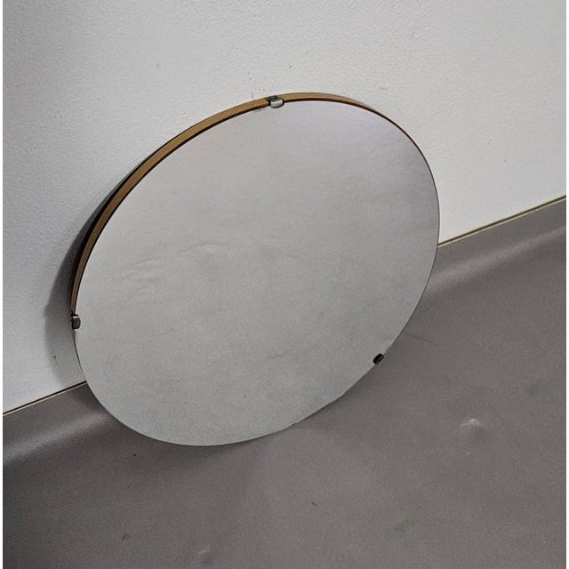 Mid-Century Round Mirror, 1960s For Sale - Image 17 of 18
