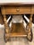 Vintage Oak Drop Leaf Bar Cart Tea Cart For Sale - Image 13 of 13