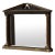 Vintage Architectural Portico Framed Mirror by Palladio, Made in Italy, Circa 1950s-60s For Sale
