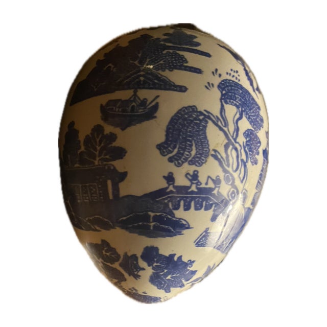 vintage John ffrench Arklow Studio Pottery egg A unique and highly collectible piece from renowned Irish ceramicist John...