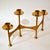 Vintage Brass Candleholder, 1970s For Sale - Image 4 of 6