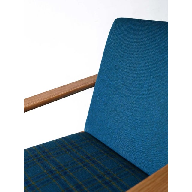 Blue Set of Lounge Chairs by Svein Bjørneng, 1960s For Sale - Image 8 of 11