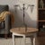 Hand Forged Iron Candelabra 26.5″ (67cm) Sculptural Spiral Single Candle Stand Antique Finish For Sale - Image 6 of 11