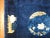 Vintage Midnight Blue Chinese Rug - 4' x 6'9" For Sale - Image 4 of 9