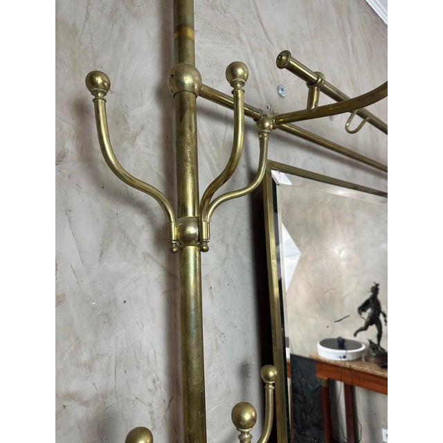 Brass Coat Hook, 1900s For Sale - Image 13 of 16