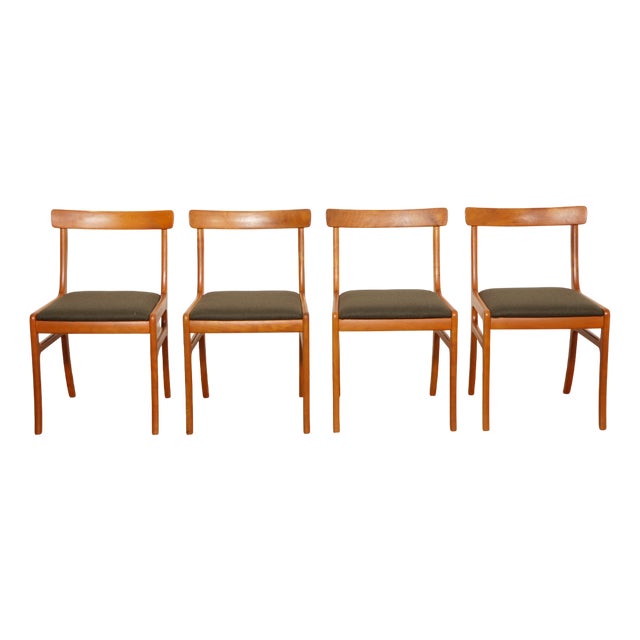 Dining Chairs from Ole Wanscher, Set of 4 For Sale