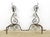 Black Pair of Arts & Crafts Antique Wrought Iron Andirons For Sale - Image 8 of 9