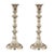 Danish Brass Candleholders, 1950s, Set of 2 For Sale