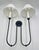 Traditional Amber Lewis Ingela Double Sconce by Visual Comfort With Shades For Sale - Image 3 of 17