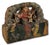 This is Really is an Exceptionally Nice and Quite Unusual Unique Antique Wood Fragment that Would Have Been Removed from a...