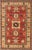 Rustic Super Kazak Rust/Beige Wool Rug - 4'0'' X 6'2'' For Sale - Image 10 of 10