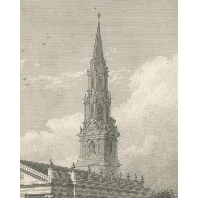 19th Century A. J. Davis, St. Pauls Chapel, 1850, Paper For Sale - Image 5 of 8