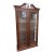 Harden Chippendale Tall Large Display China Cabinet 6606 For Sale
