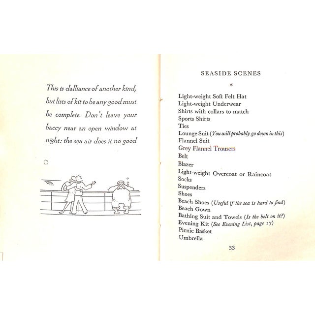 "Packing Predicaments" 1930 Austin Reed: London For Sale In New York - Image 6 of 11