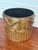 Vintage 1970s Tromp l'Oeil Tasseled Gold Pottery Indoor/ Outdoor Planter -Made in Italy For Sale - Image 9 of 12