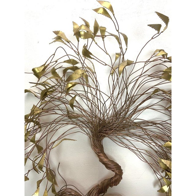 Metal Tree Sculpture in Brass by Daniël Dhaeseleer, Belgium, 1970 For Sale - Image 7 of 16